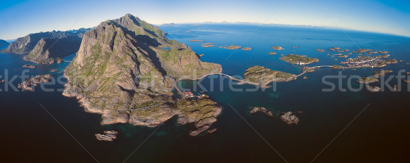 Henningsvaer Lofoten Stock photo © Harlekino