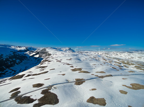 Aurlandsfjellet Stock photo © Harlekino