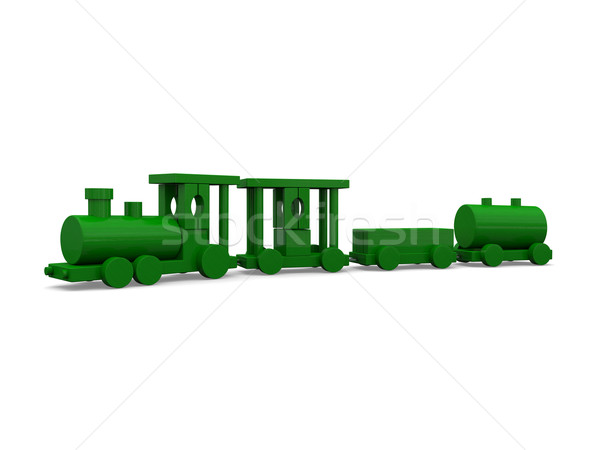 Toy train Stock photo © Harlekino