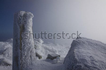 Tatras in winter Stock photo © Harlekino