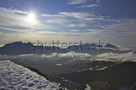 Lofoten mountains Stock photo © Harlekino