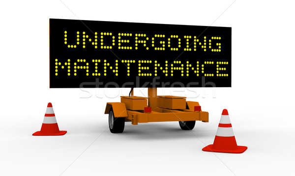 Undergoing maintenance Stock photo © Harlekino