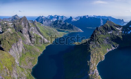 Reinefjorden Stock photo © Harlekino