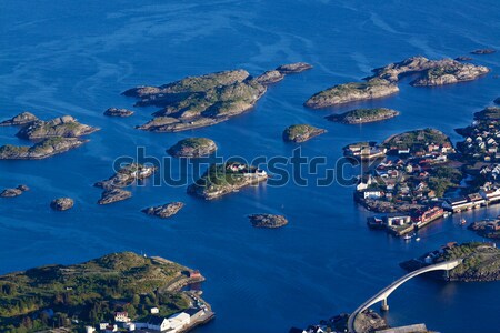 Bridges on Lofoten Stock photo © Harlekino