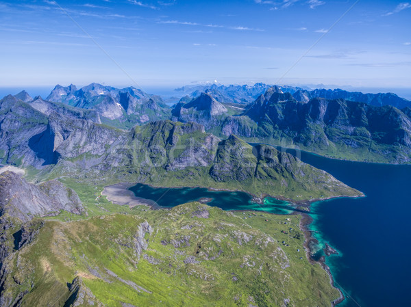 Lofoten in Norway Stock photo © Harlekino