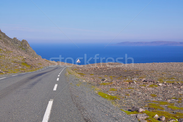 Coastal road Stock photo © Harlekino