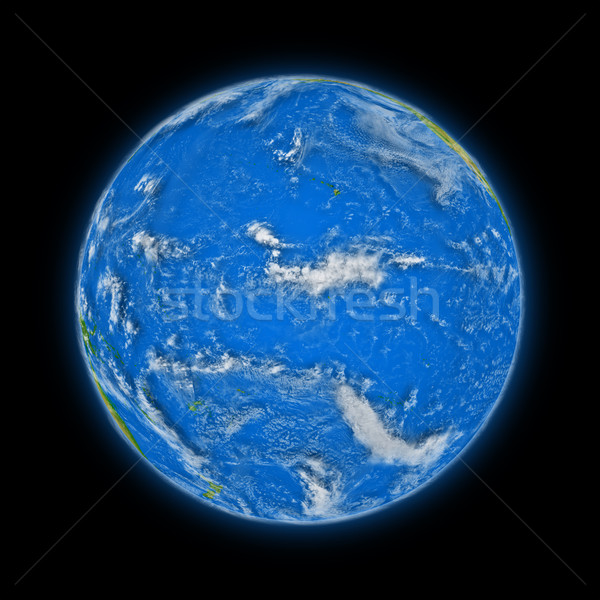 Pacific Ocean on planet Earth Stock photo © Harlekino