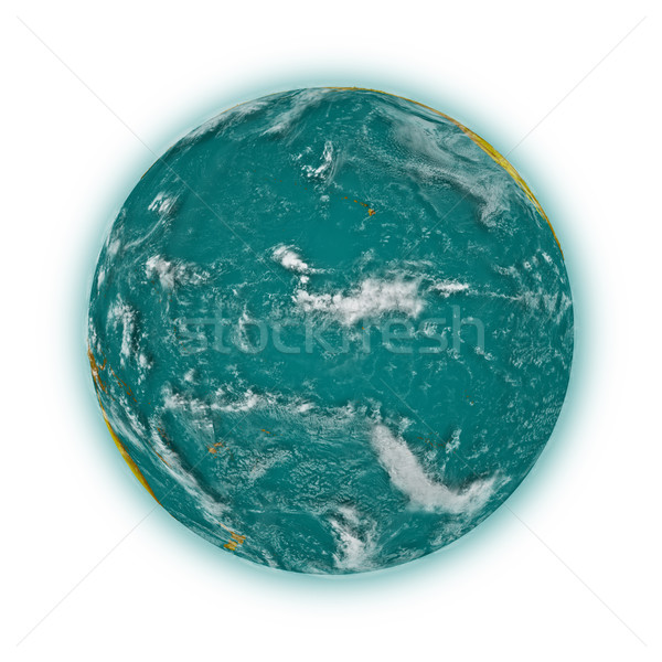 Pacific Ocean on planet Earth Stock photo © Harlekino
