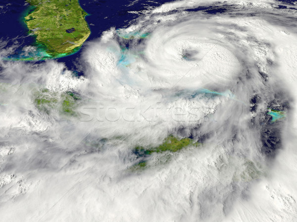 ハリケーン 巨大な フロリダ アメリカ 要素 画像 ストックフォト © Harlekino