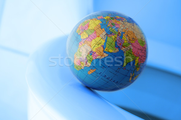 Aarde afrika toekomst jeugd plug Stockfoto © Hasenonkel