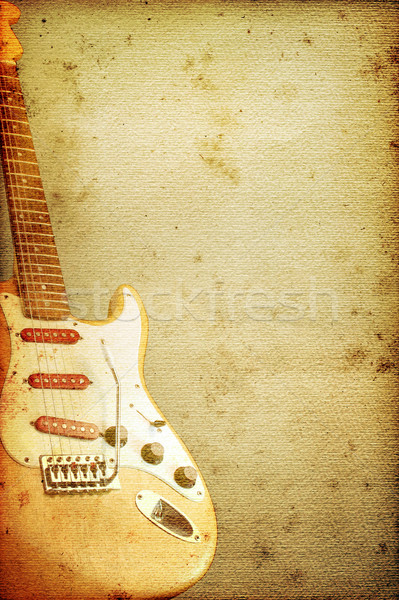 guitar Background Stock photo © Hasenonkel