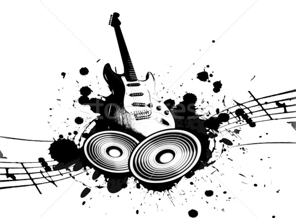 Grunge Music Stock photo © Hasenonkel