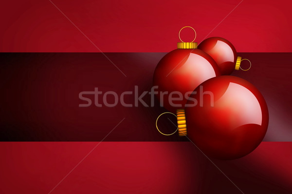 Christmas gelukkig ontwerp glas achtergrond Stockfoto © Hasenonkel