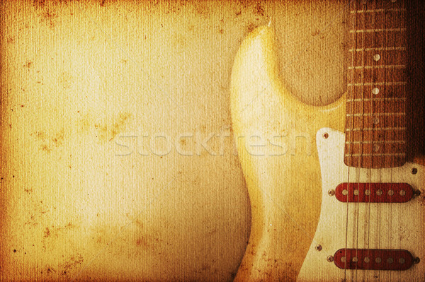 guitar Background Stock photo © Hasenonkel