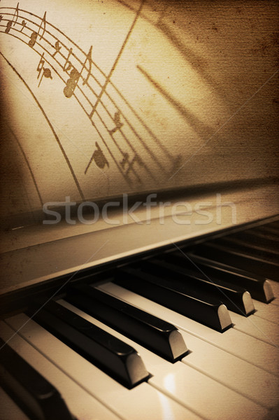 piano elegance Stock photo © Hasenonkel