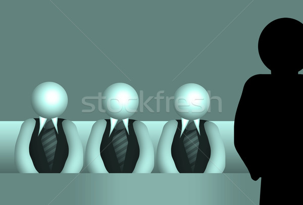 陪審 3  ビジネスの方々  ビジネス 男性 グループ ストックフォト © Hasenonkel