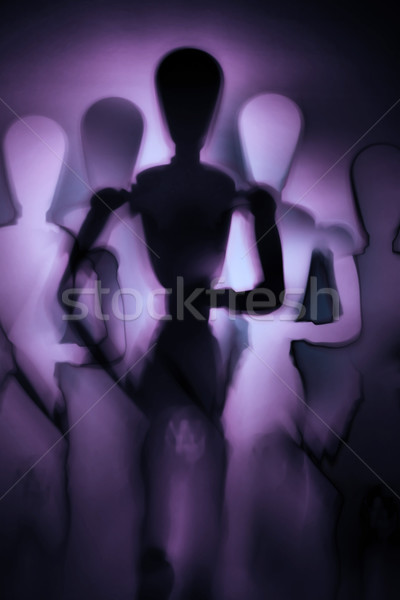 Figura movimento silhouette sport eseguire Foto d'archivio © Hasenonkel