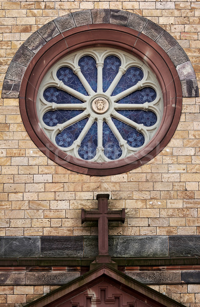 round church window Stock photo © Hasenonkel