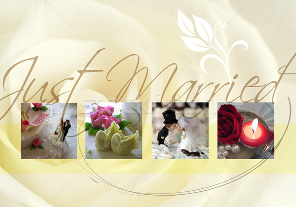 Just married Stock photo © Hasenonkel