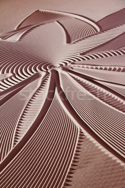 Zand kunst ontwerp interessant structuur textuur Stockfoto © Hasenonkel
