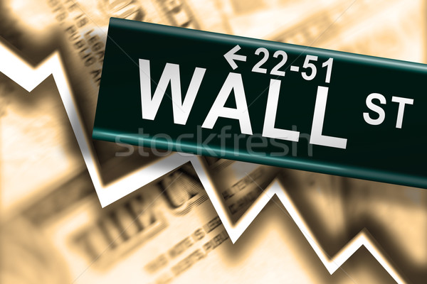 Wall Street Stock photo © Hasenonkel