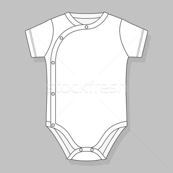 crossover baby bodysuit vector Stock photo © hayaship