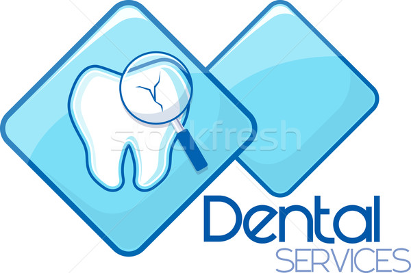 dental diagnosis services design Stock photo © hayaship