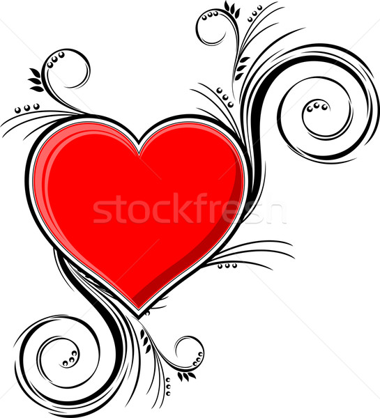 decorative heart Stock photo © hayaship