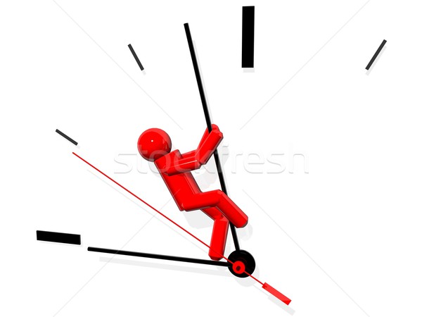 Guardar tiempo 3d metáfora negocios hombre Foto stock © hayaship