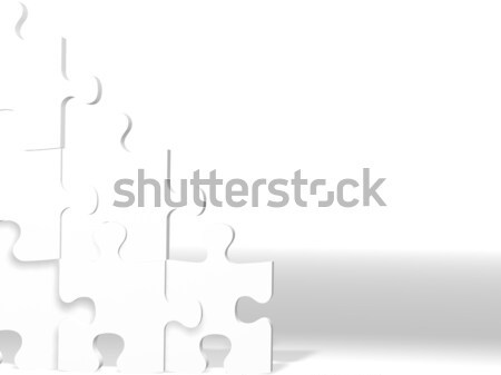 puzzle wall Stock photo © hayaship