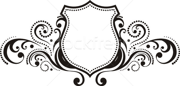 Creasta epocă stil proiect element logo-ul Imagine de stoc © hayaship