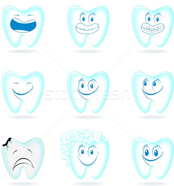 molar collection cartoon Stock photo © hayaship