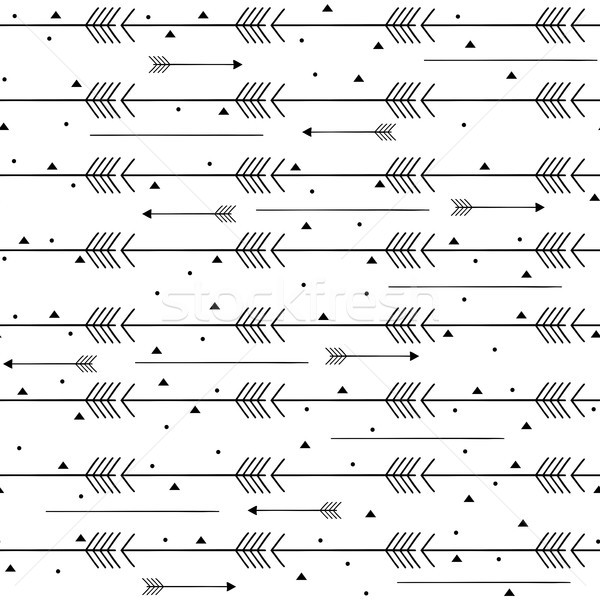 seamless pattern background with arrows Stock photo © hayaship