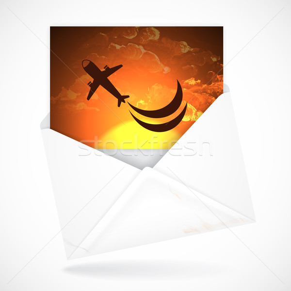 Postal Envelopes With Greeting Card Stock photo © HelenStock