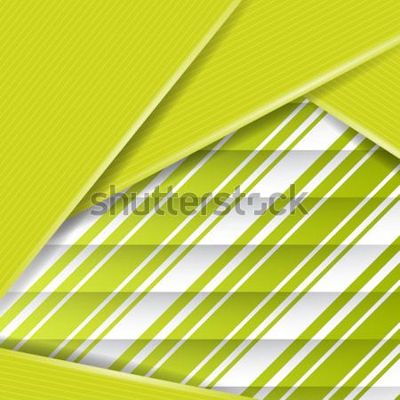 Abstract witte papier lagen eps 10 Stockfoto © HelenStock
