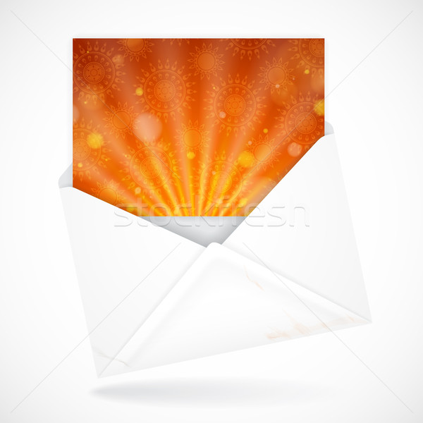 Postal Envelopes With Greeting Card Stock photo © HelenStock