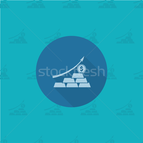 Business Graph with Arrow Pointing Up  Stock photo © HelenStock