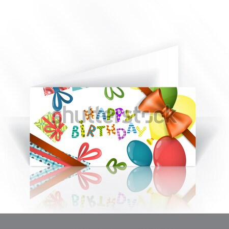 Greeting Card Design, Template Stock photo © HelenStock