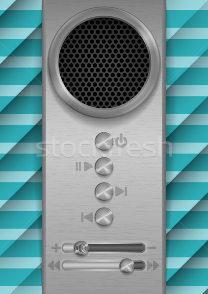 Abstract Speaker Concept Design. Stock photo © HelenStock