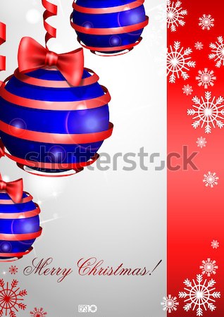 Christmas Balls. Stock photo © HelenStock