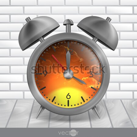 Metal Classic Style Alarm Clock Stock photo © HelenStock