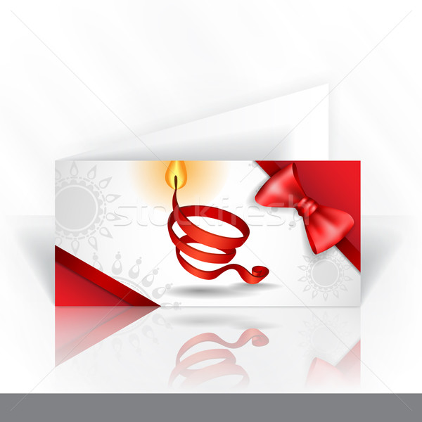 Invitation Card Design, Template Stock photo © HelenStock