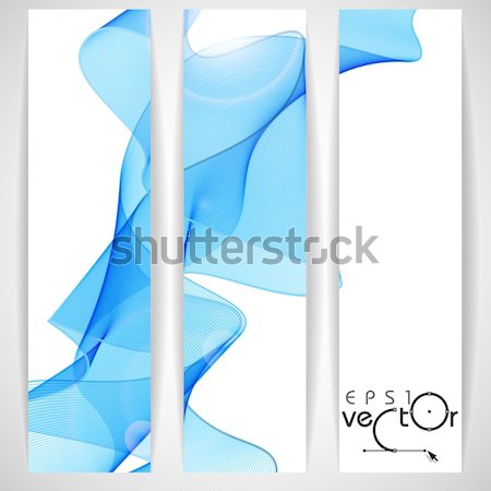 Abstract Waves Design. Stock photo © HelenStock