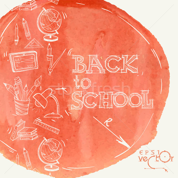 Welcome Back To School Stock photo © HelenStock