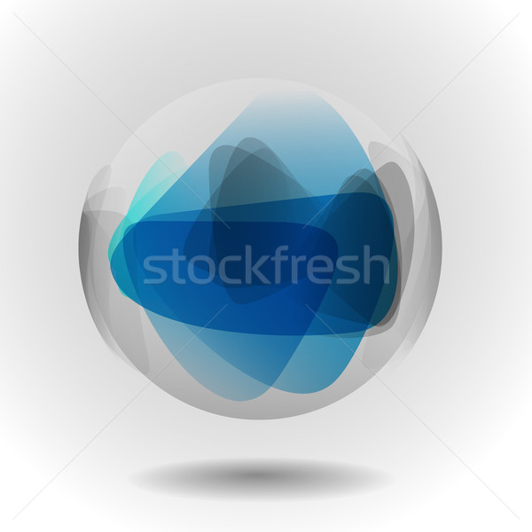 Sphere Glass Ball. Stock photo © HelenStock