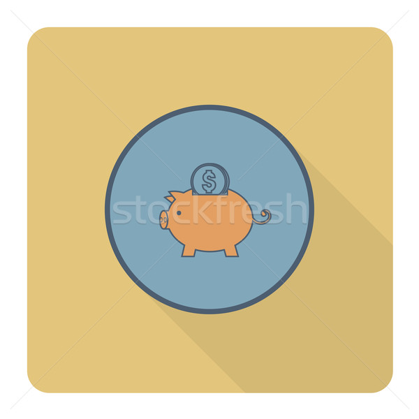 Piggy Moneybox with Coins Stock photo © HelenStock