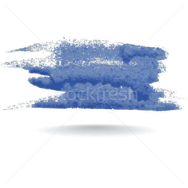 Foto stock: Abstrato · azul · turva · aquarela · textura · eps