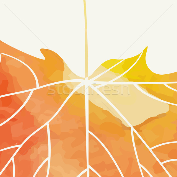 Proste jesienią eps 10 tekstury lasu Zdjęcia stock © HelenStock