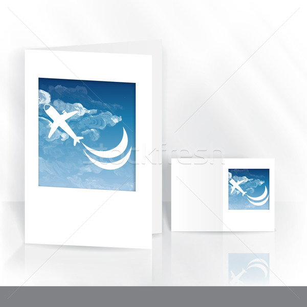 Greeting Card Design, Template Stock photo © HelenStock