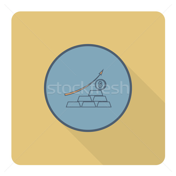 Business Graph with Arrow Pointing Up  Stock photo © HelenStock